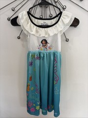 Disney Encanto Mirabel Toddler Girl’s Floral Satinet Nightgown, Gown Size 4/5