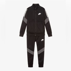 NIKE BLACK & GRAY TRACKSUIT SIZE 18 MONTHS Toddler EUC (worn 1x)