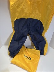 Tuffo Muddy Buddy Yellow Waterproof Rain Suit Coverall Kids Size 2T W/Bag