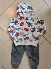 Marvel Spider man Boys Girls 3T hoodie sweat pants set