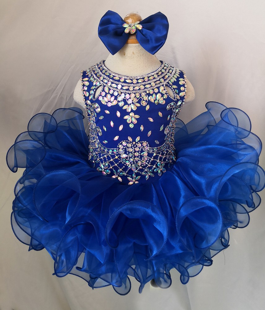 Jenniferwu Baby Girls Pageant Lace Dresses Toddler Formal Party Tulle Dresses