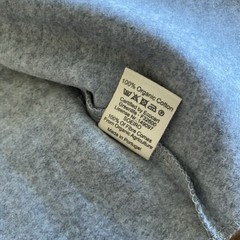 NWT Gray Label Crossover Top Tie Enclosure In Grey Melange Size 9-12 Months