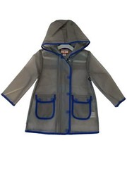 Hunter for Target Unisex Toddlers’ Rain Jacket Coat – 18M, Gray & Blue