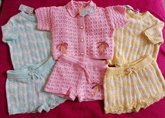 Bundle three River Island 2 piece outfits, baby girl 9-12 months, all BNWT