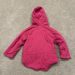 Vintage Disney Winnie The Pooh Coat Baby Girl 24M 90s Ears Embroidered 100 Acre