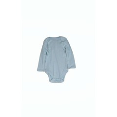 Baby Boys Long Sleeve Bodysuit Size 24M Blue New WithOut Tags