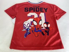 Marvel Spidey Superhero Activewear Jersey Short Sleeve Tee T-Shirt Boys Size 3T