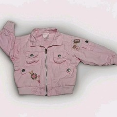Nannette Embroidered Pink Jacket Baby Girl’s 24 mo 100% Cotton