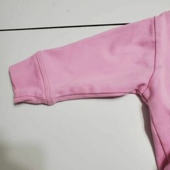 Sagecreek Organic Baby Blouse Pink Long Sleeve Button Front Scoop Neck 12-18M