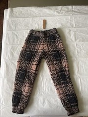 Kids Plaid Fuzzy Joggers 2T/3T AP-JOG-1003 B 54