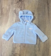 The North Face Infants Campshire Full-Zip Fleece Hoodie Cornflower Blue