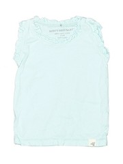 Burt’s Bees Baby Girls Green Sleeveless Top 3-6 Months