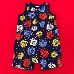Hanna Andersson Cute Cotton Shortie Romper. Size 2 Years, 85 cm