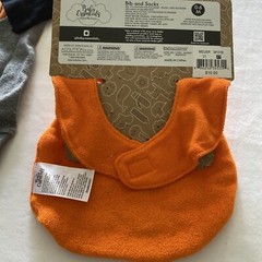 Bib Booties & Carter’s A Treat For The Ladies Newborn Bodysuit New