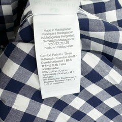 J. Crew Crewcuts Boys Long Sleeve Flex Patterned Washed Shirt 2 Gingham Navy