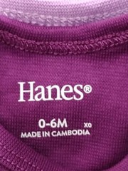 Hanes Baby Ultimate Flexy 6 Pack Short/Long Sleeves Bodysuit Boys & Girls 0-6 M