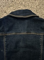 Old Navy Toddler Girl Snap Closure Stretch Denim Jean Jacket Medium Wash Blue 5T