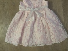 Youngland Baby Girl’s Size 18 Months Gorgeous Pink Floral Special Occasion Dress