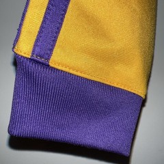 2014 Adidas Los Angeles LAKERS NBA Basketball Kids 4T Embroidere Zip Up Jacket