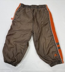 Kidcore 90s Track Pants Toddler 18 Months Cleveland Brown Colors Striped Comfort