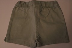 Toddler girl’s Limited Too green shorts & Rachel Zoe lined casual top size 3t