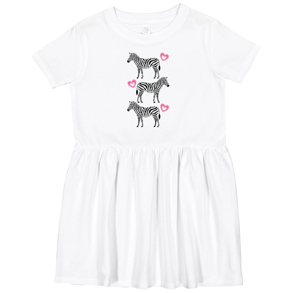 Inktastic Zebra Cute Safari Animal Toddler Dress Animals Africa Clothing Lover