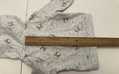 Carter’s “Child of Mine” 100% Cotton Full Zip Hooded Jacket NB Bears