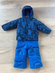 Columbia Toddler 3T Omni-Tech Blue Snow Pants & Jacket Set – NEW / UNUSED