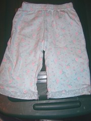 BABY WORKS Adorable Aqua & Pink 4-Piece OnePiece/Skort Set – SIZE 6-9 MOS.