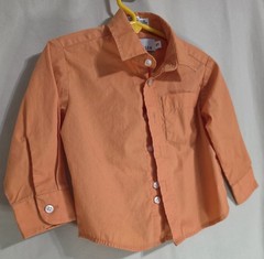 Orange Long Sleeve Button-Down By Van Heusen Boy’s Toddler Size 2T