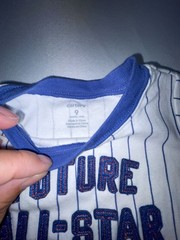 Carter’s Baby Boy ‘Future All-Star’ Baseball T-Shirt & Jogger Pants 2-Piece Set