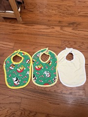 Vintage Bibs Baby Looney Tunes Tweety Sylvester Bugs Bunny