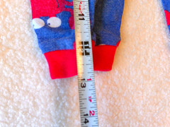 2 Gerber 12mo 6-9mo Pajama Sets Red Blue Short & Long Sleeve Shorts & Pants CA4