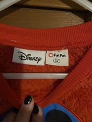 Disney Mickey Mouse Red Fleece Pullover Sweater Boys 3Y Long Sleeve Crew