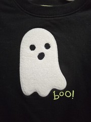 Baby Cat & Jack Halloween Ghost Graphic Long Sleeve Sweatshirt 2pc set