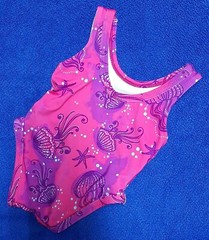 GIRLS 🆕 Offcorss Shirt Swim Sleeveless w/ UV Protection Baby Size 0 To 3 Months