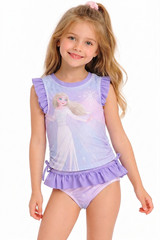 Toddler Girl’s Girls FROZEN Tankini 2 Piece Swimsuit Size 2T NWT