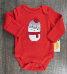 Baby Clothes New Gymboree Newborn October Winter Snowman Bodysuit