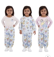 Character Princess Baby Girl 4-piece Ribbed Set 3 Months