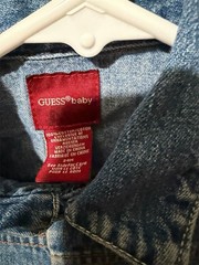Vintage Made In USA Baby Guess Jean Jacket