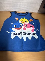 Nickelodeon Baby Shark Boys Blue Tank Top Size 2T