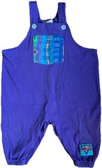 Vintage OP Ocean Pacific Infant 18 Months Romper One Piece Cold Wave Y2K Purple