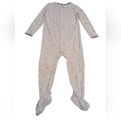 Magnetic Me magnetic closure footie pajama Sea Shell Print, 18-24 Months.