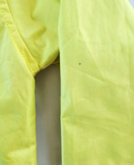 LZH Toddler Raingear Set Raincoat & Pants Yellow Flower Lining Size 3T