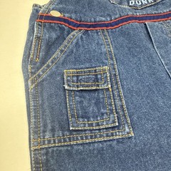 Vintage Original Blue Jeans Toddler Denim Overalls 24M Basketball Slam Dunk Bear