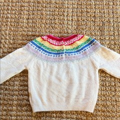 Baby Gap Colorful Patterned Sweater