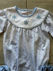 NWT Abby & Evie Snowflake Bubble 24M