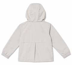 Columbia Switchback II Toddler Jacket Gray Hooded Raincoat 2T