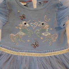 Monsoon unicorn dress 6 – 12 months *BNWOT*