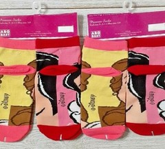 Disney Princess Girls Socks 18-24 months 4 Pair